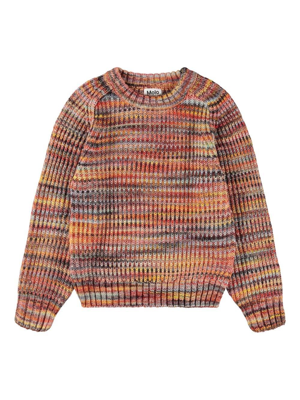 Maglione per bambini MOLO multicolore con effetto sfumato - Rubino Kids