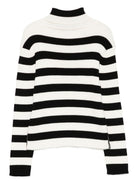 Maglione per bambino Balmain Kids bianco con motivo a righe - Rubino Kids