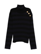 Maglione per bambino Balmain Kids blu con bottoni - Rubino Kids