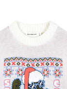Maglione per bambino Billieblush bianco con grafica cactus - Rubino Kids