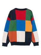 Maglione per bambino Bobo Choses multicolore con logo sul davanti - Rubino Kids