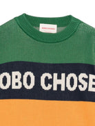 Maglione per bambino Bobo Choses multicolore con logo sul davanti - Rubino Kids