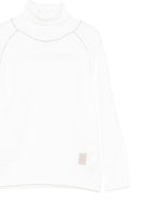 Maglione per bambino Eleventy Kids bianco con maniche raglan - Rubino Kids