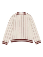 Maglione per bambino Eleventy Kids con dettagli a righe - Rubino Kids