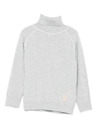 Maglione per bambino Eleventy Kids grigio con maniche raglan - Rubino Kids