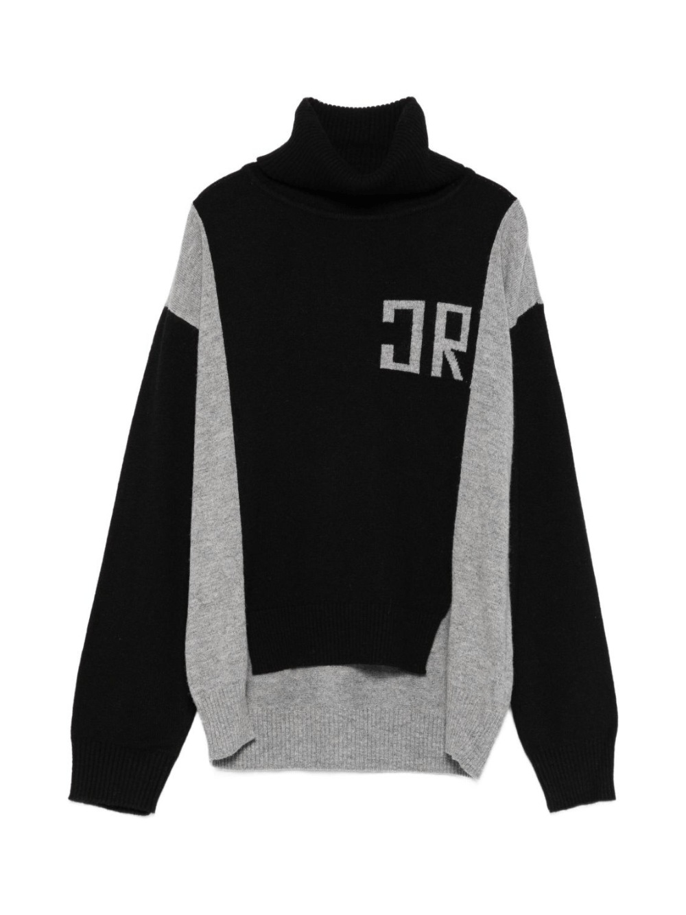 Maglione per bambino John Richmond Junior nero a collo alto - Rubino Kids