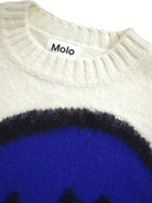Maglione per bambino Molo bianco con stampa sul davanti - Rubino Kids