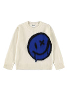 Maglione per bambino Molo bianco con stampa sul davanti - Rubino Kids