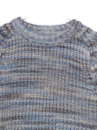 Maglione per bambino Molo grigio con motivo a strisce orizzontali - Rubino Kids