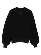 Maglione per bambino Molo nero con trama traforata - Rubino Kids