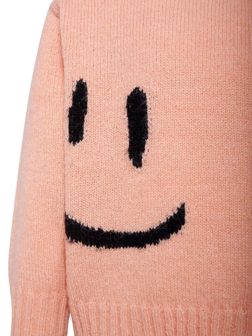 Maglione per bambino Molo rosa con effetto jacquard - Rubino Kids