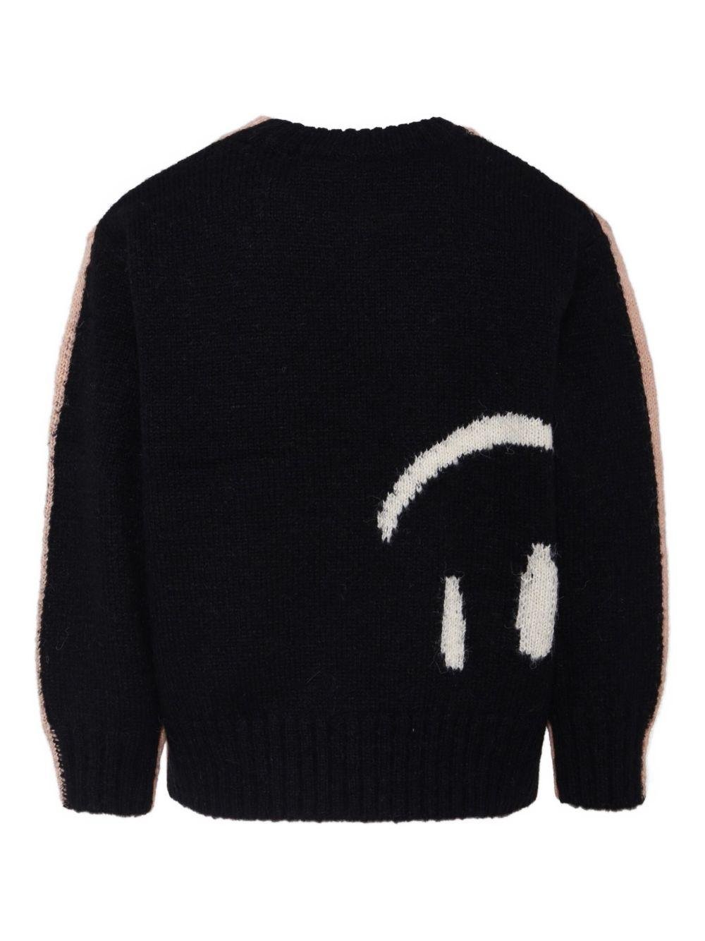 Maglione per bambino Molo rosa con effetto jacquard - Rubino Kids