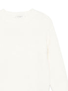 Maglione per bambino Paolo Pecora Kids bianco con design girocollo - Rubino Kids