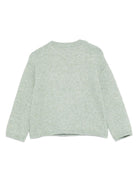 Maglione per bambino Stella McCartney Kids verde con ricamo - Rubino Kids