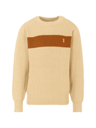 Maglione per bambino Trussardi Junior beige con decorazione sul davanti - Rubino Kids