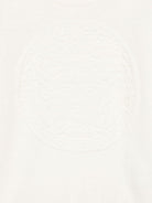 Maglione per bambino Versace Kids beige chiaro con logo a rilievo - Rubino Kids