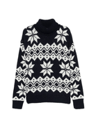 Maglione per donna The New Society blu con motivo fiocchi di neve - Rubino Kids