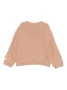 Maglione per neonata Donsje beige con ricamo coniglio - Rubino Kids