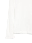 Maglione per neonata Elisabetta Franchi La Mia Bambina bianco con collo alto - Rubino Kids