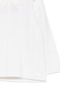 Maglione per neonata Tartine Et Chocolat bianco con colletto in pizzo - Rubino Kids