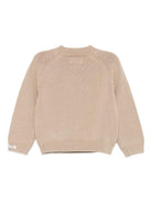 Maglione per neonato Donsje beige con ricamo orso - Rubino Kids