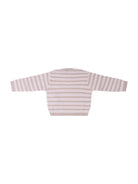 Maglione per neonato Emporio Armani Kids beige con motivo a righe - Rubino Kids