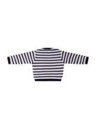 Maglione per neonato Emporio Armani Kids multicolor con design a righe - Rubino Kids