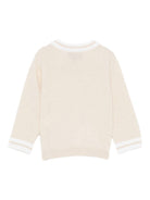 Maglione per neonato Fay Kids beige con bordo a coste - Rubino Kids