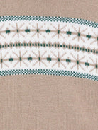 Maglione per neonato Mariella Ferrari beige con decorazione ricamata - Rubino Kids