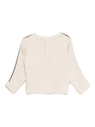 Maglione per neonato Palm Angels Kids beige girocollo - Rubino Kids