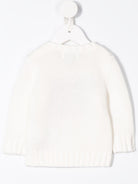 Maglione per neonato Polo Ralph Lauren Kids bianco con bandiera americana - Rubino Kids