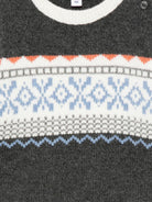 Maglione per neonato Tartine Et Chocolate grigio con motivo fair - isle - Rubino Kids