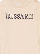 Maglione per neonato TRUSSARDI JUNIOR beige con intarsio - Rubino Kids
