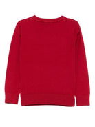 Maglione per neonato TRUSSARDI JUNIOR beige con intarsio - Rubino Kids