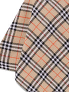 Mantella per bambina Burberry Kids in lana con motivo a quadro - Rubino Kids