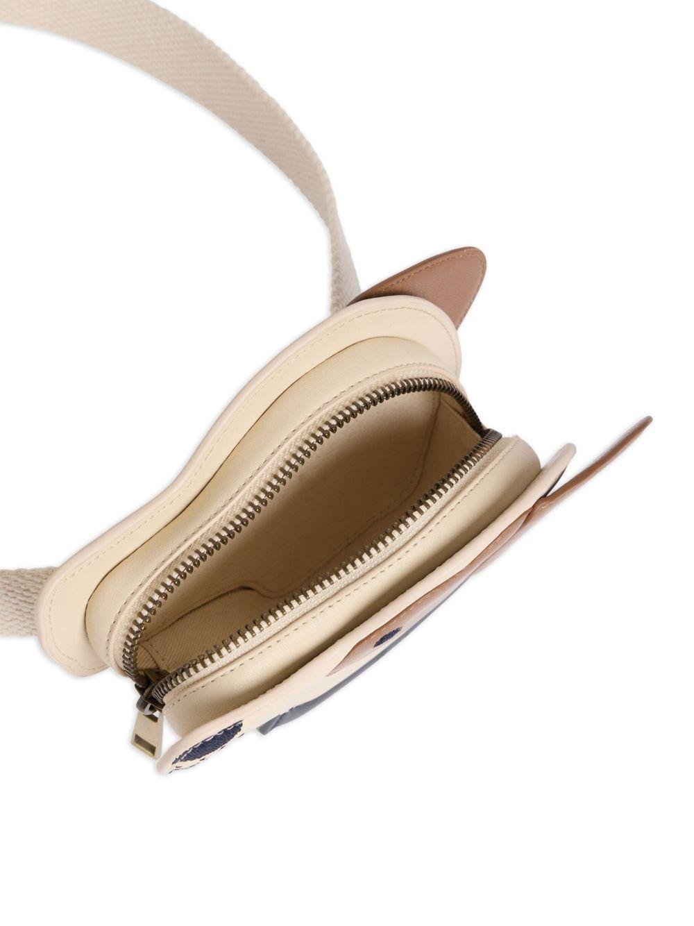 Marsupio per bambini Bonpoint bianco a forma di cane - Rubino Kids