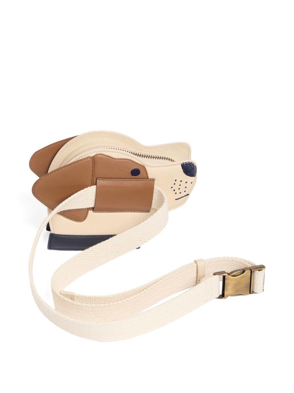 Marsupio per bambini Bonpoint bianco a forma di cane - Rubino Kids