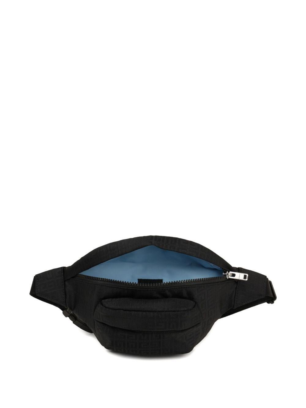 Marsupio per bambino Givenchy Kids nero con tasca con zip sul davanti - Rubino Kids