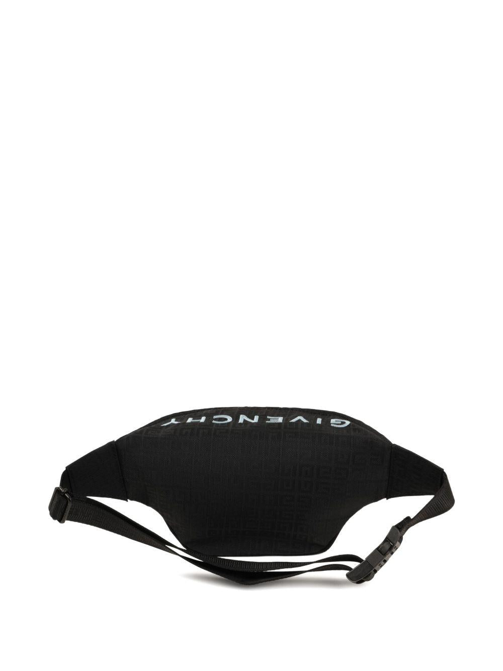 Marsupio per bambino Givenchy Kids nero con tasca con zip sul davanti - Rubino Kids