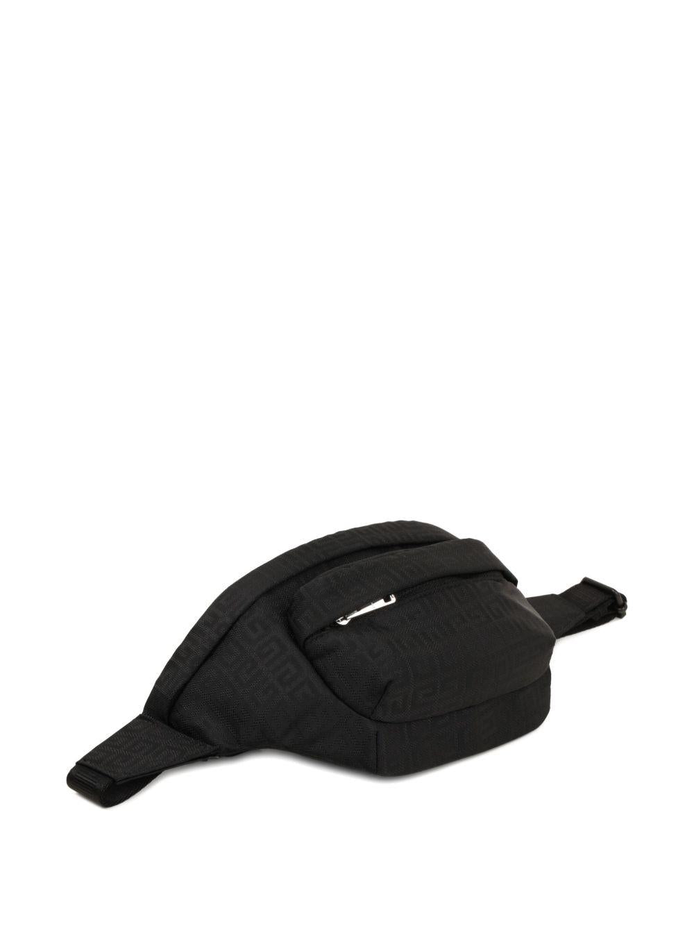 Marsupio per bambino Givenchy Kids nero con tasca con zip sul davanti - Rubino Kids