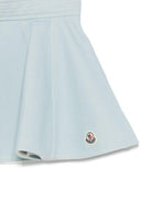 Minigonna per bambina Moncler Enfant azzurro modello svasato - Rubino Kids