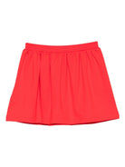 Minigonna per bambina Moschino Kids rosso elasticizzata in vita Teddy Bear - Rubino Kids