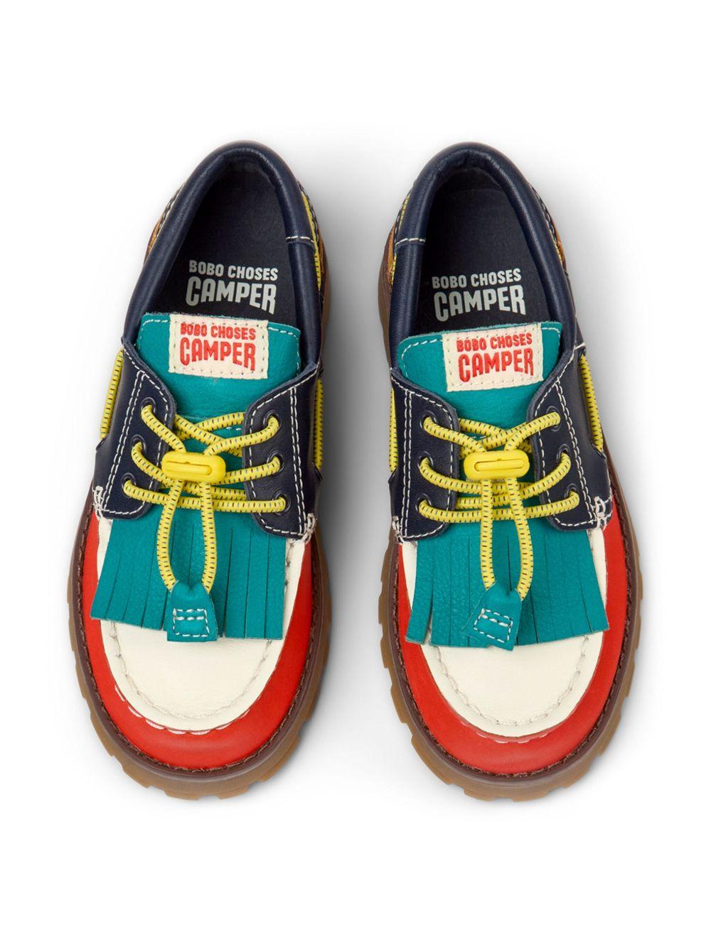 Mocassini per bambino Compas Camper x Bobo Choses Camper Kids multicolore - Rubino Kids