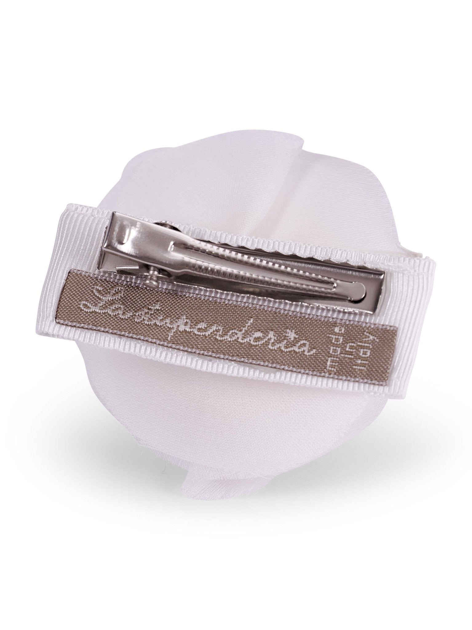 Molletta per bambina La Stupenderia rosa con fiore - Rubino Kids