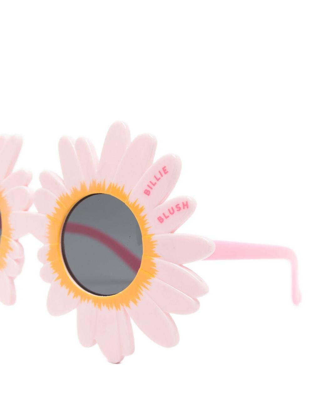 Occhiali da sole per bambina Billieblush rosa con design margherita - Rubino Kids