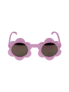 Occhiali da sole per bambina Molo rosa a fiori - Rubino Kids