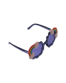 Occhiali da sole per bambina Molo Sky Rainbow blu - Rubino Kids