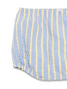 Pantaloncini per neonata Mariella Ferrari azzurro a righe - Rubino Kids