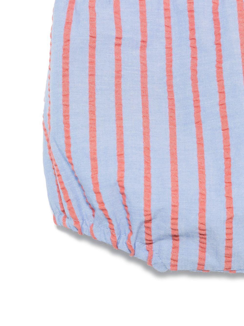 Pantaloncini per neonata Mariella Ferrari azzurro a righe - Rubino Kids