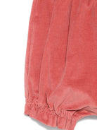 Pantaloncini per neonata Mariella Ferrari corallo di velluto a coste arricciati - Rubino Kids